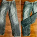 VINTAGE Y2K JOHN RICHMOND “RICH” BAGGY DISTRESSED JEANS FROM ITALY MENS SIZE 34