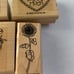 Vintage Handmade Stamps w/ case
