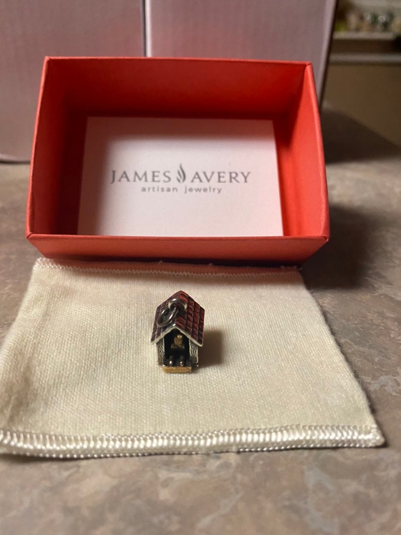 James Avery Faithful Friend Sterling Silver & Bronze Charm