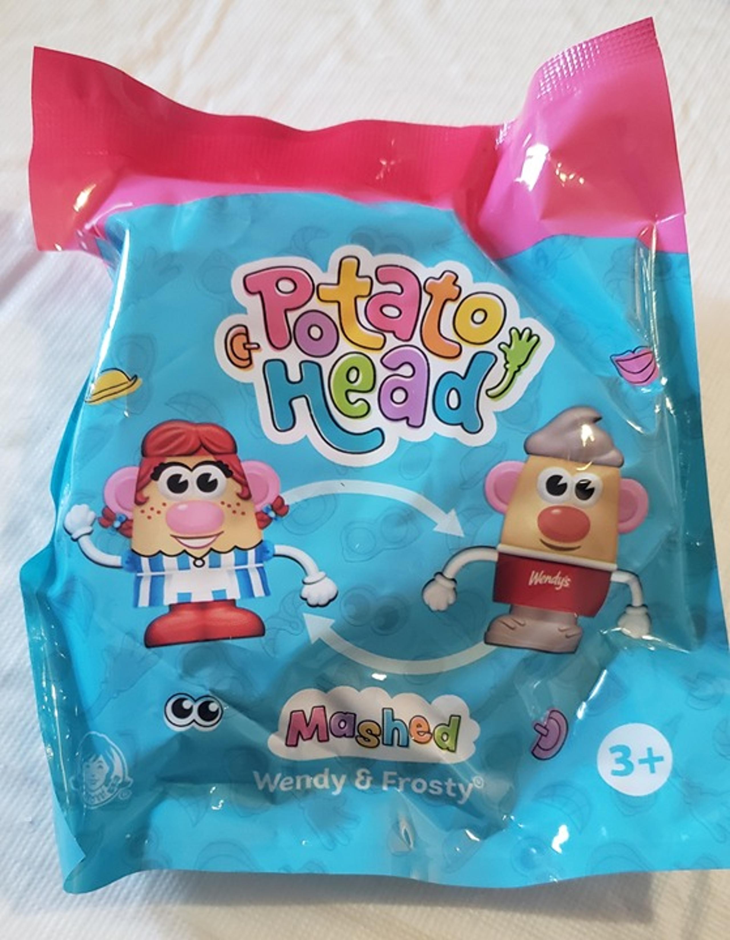 2025 Wendy's Potato Head Mashed "Wendy & Frosty" Kids Meal Toy