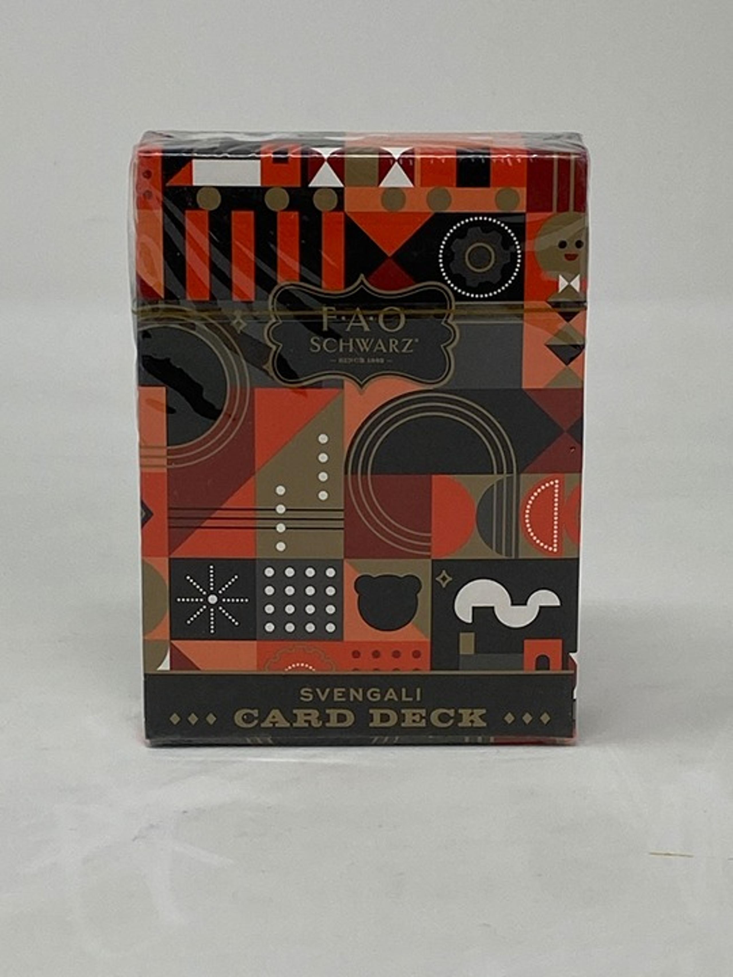 F.A.O Schwarz Svengali Magic Card Deck Orange SEALED