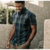 Taylor Stitch Short Sleeve button-down shirt men’s XS The Jack In Green Madras