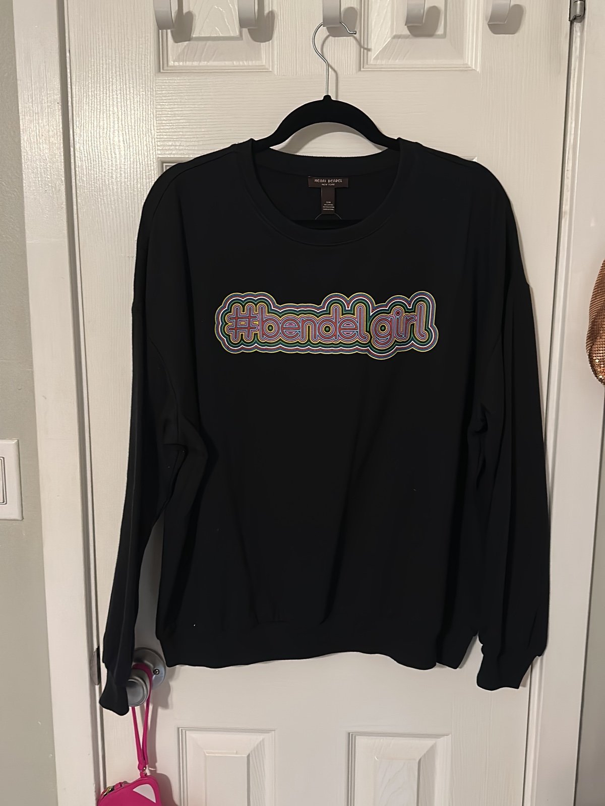 Henri Bendel #Bendelgirl Pullover Sweatshirt
