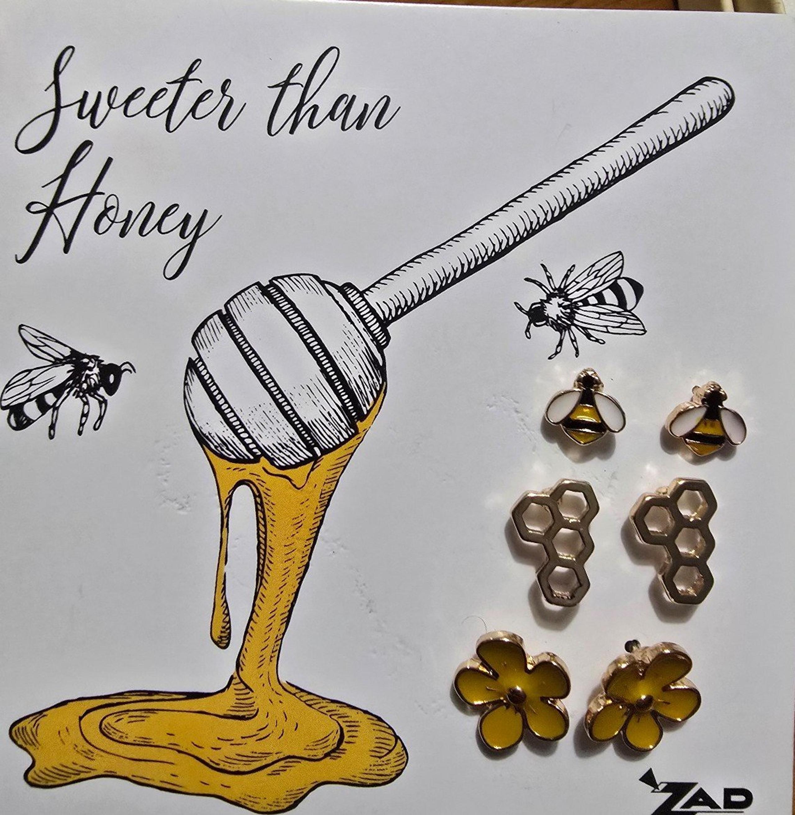 Whimsical Bee Earrings