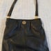 Tory Burch Tote Black Leather Shoulder / Crossbody Bag Handbag