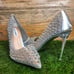 New Steve Madden Womens Clear Pumps Size 8.0