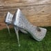 New Steve Madden Womens Clear Pumps Size 8.0