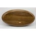 Vintage MCM Teak Wood Carved 6 Pocket Tray Serving Dish Thailand Large 18”x9.25”