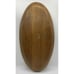 Vintage MCM Teak Wood Carved 6 Pocket Tray Serving Dish Thailand Large 18”x9.25”
