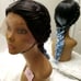 Realitystar blue ombre lace front wig