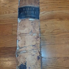 Antique rare book Bible History