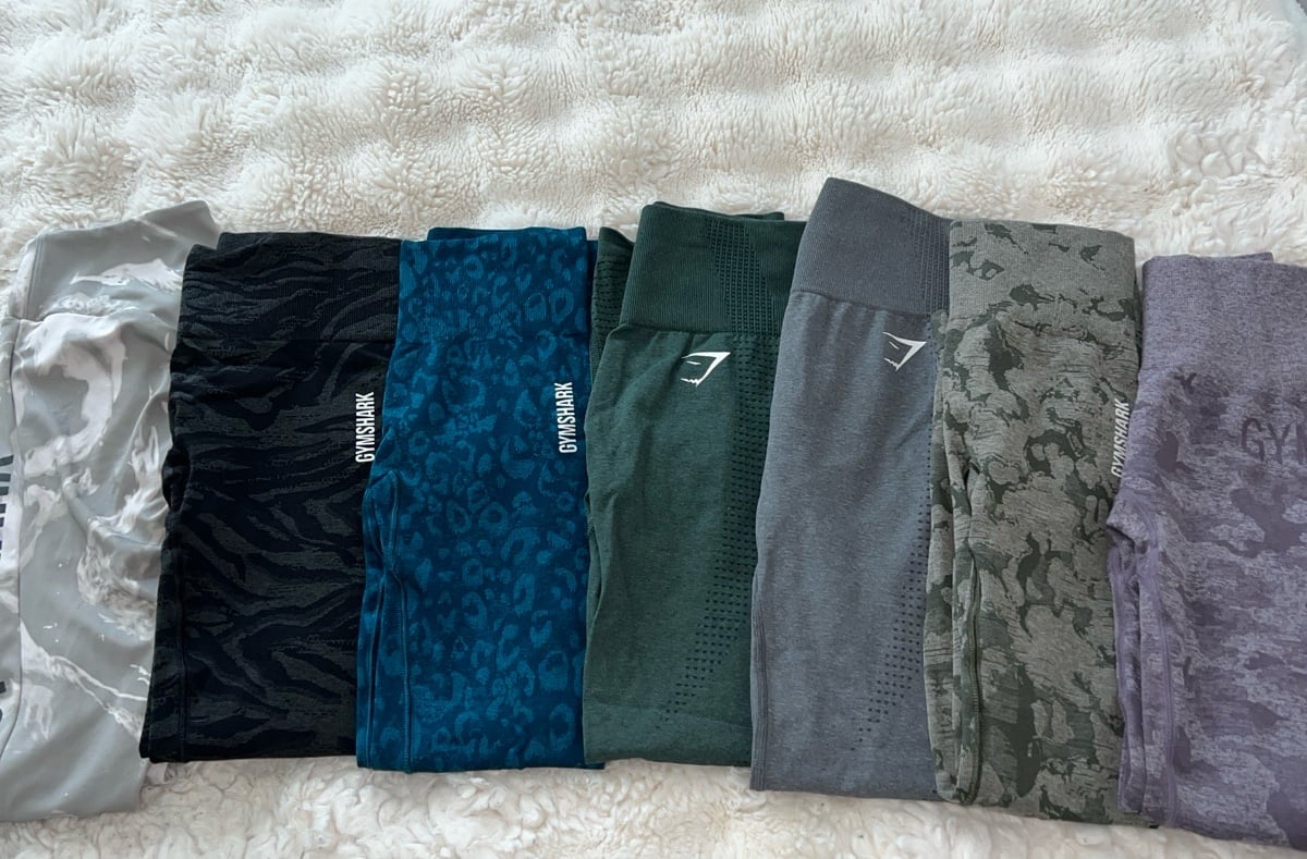 Gymshark legging bundle 7 pairs