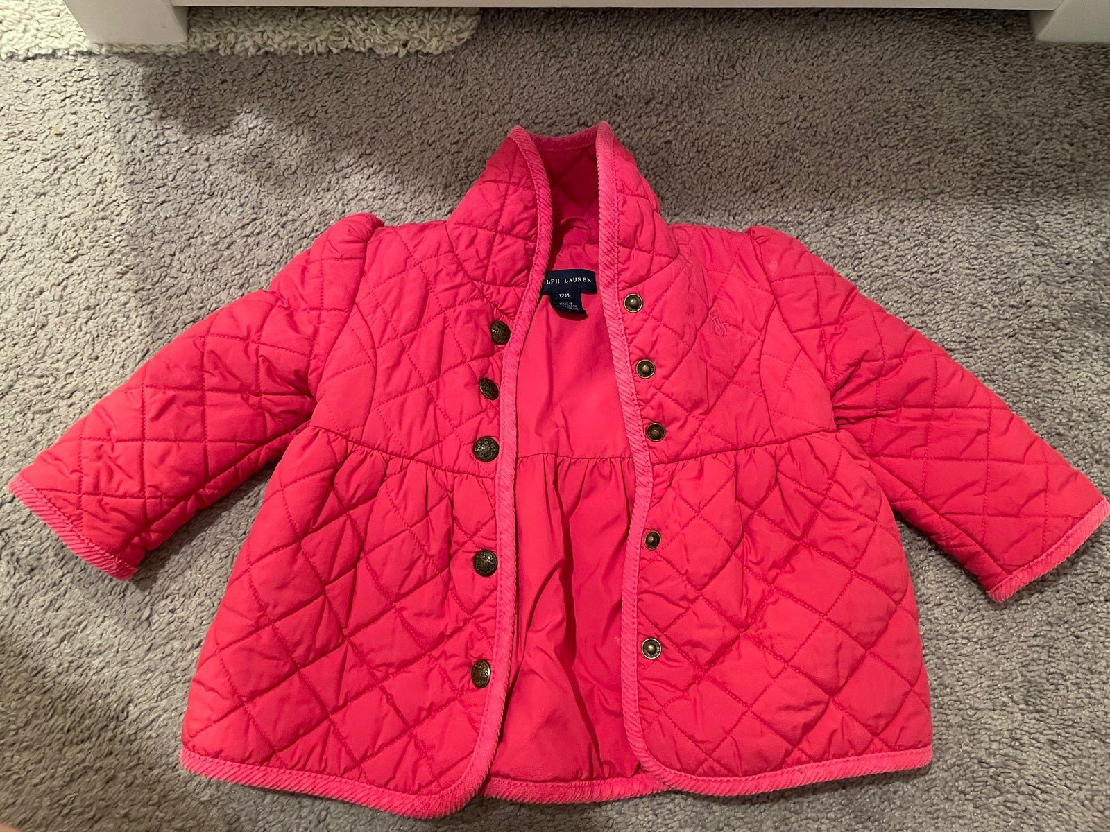Ralph Lauren 12 months baby girl winter jacket