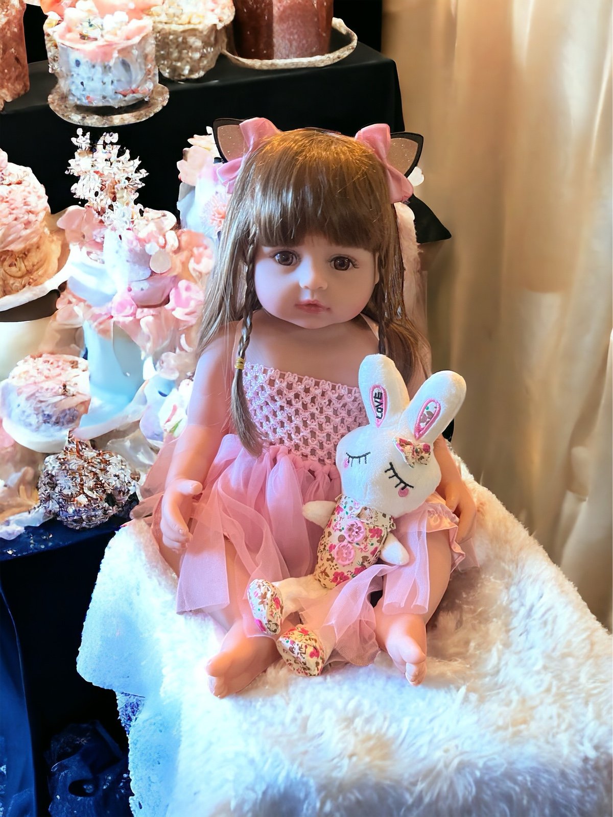 New Full Vinyl reborn doll