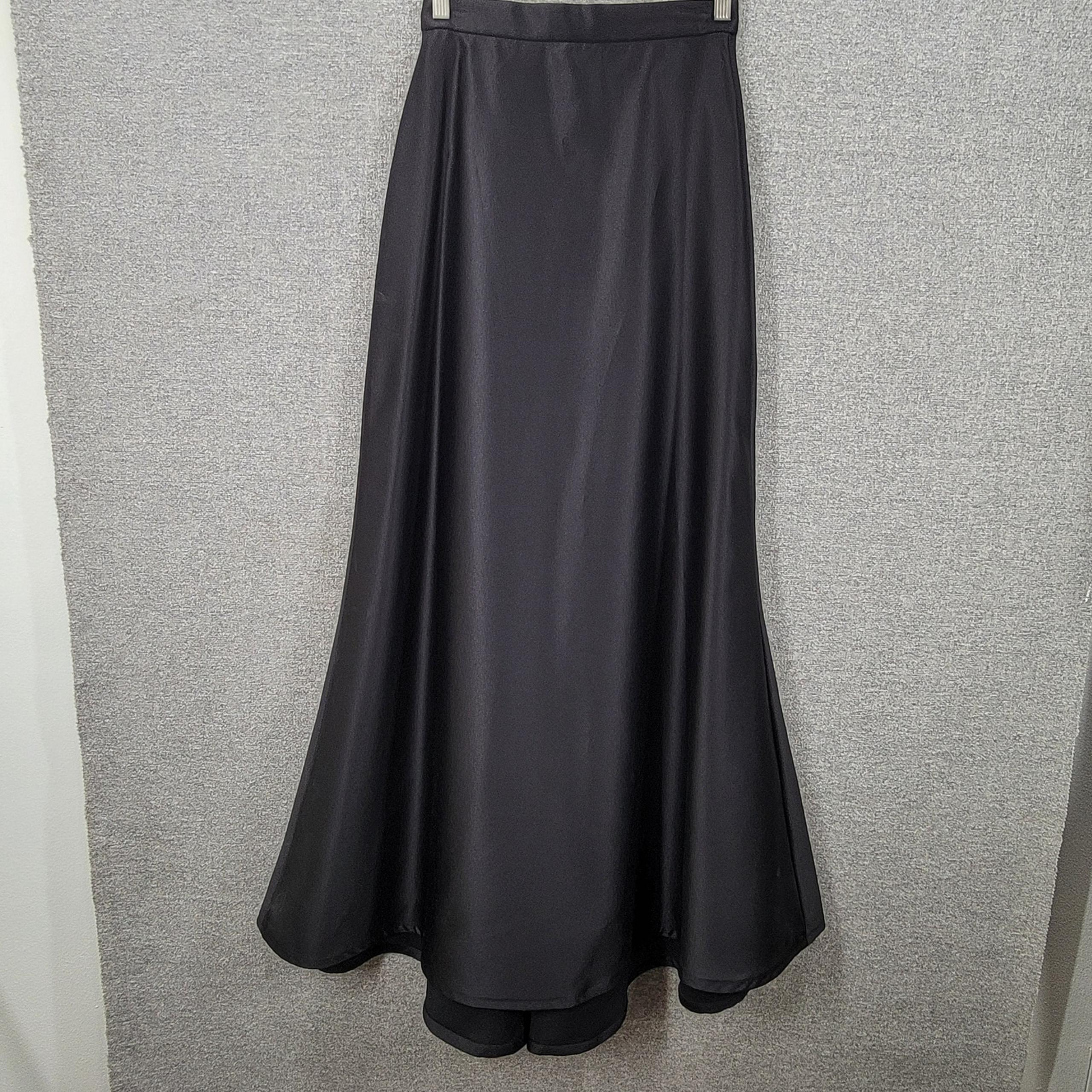 TADASHI SHOJI HI-LOW MAXI SKIRT, SIZE 4