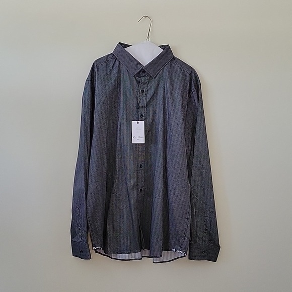 NWT Robert Graham button up long sleeve shirt size 4XL