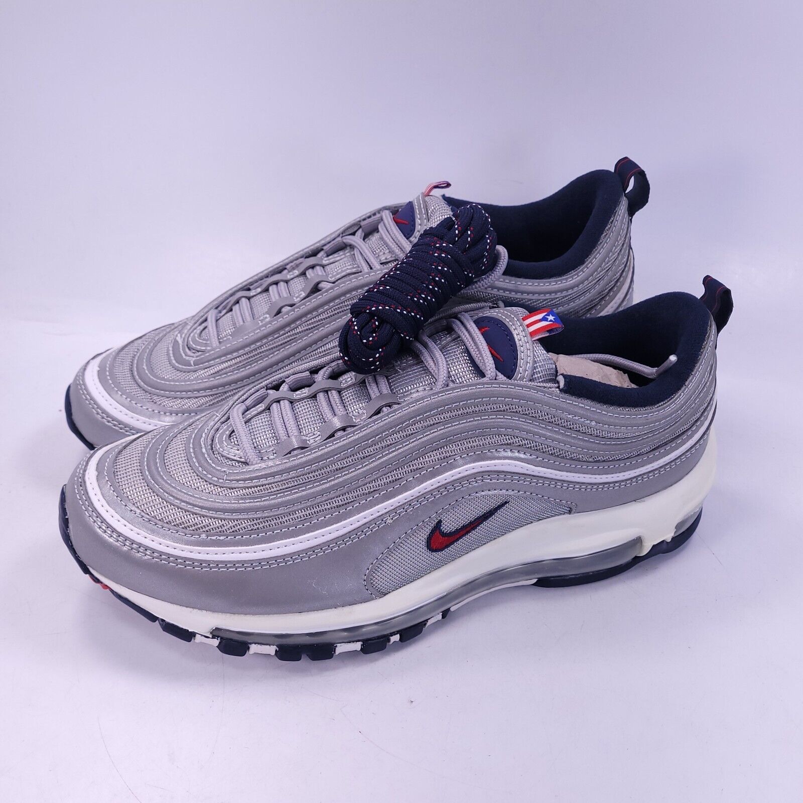 Nike Air Max 97 OG SP/PRD Athletic Lace Up Shoe Mens Size 8 DH2319-001 Silver