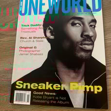 Russell Simmons Magazine One World Kobe Bryant Sneaker Pimp 2001