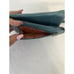 Hobo International Teal Leather Wristlet Purse Credit Card Holder