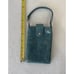 Hobo International Teal Leather Wristlet Purse Credit Card Holder