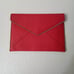 REBECCA MINKOFF RED ENVELOPE CLUTCH