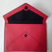 REBECCA MINKOFF RED ENVELOPE CLUTCH