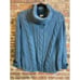 L.L. Bean Teal Cable knit Turtleneck Sweater Women’s Size Large