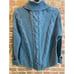 L.L. Bean Teal Cable knit Turtleneck Sweater Women’s Size Large