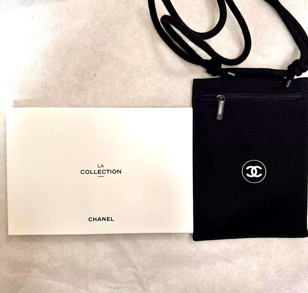 CHANEL Passport Holder La Collection 2024 Adjustable Length 18 x 13 cm no box