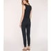 Heartloom x Revolve Annora Black Sleeveless Jersey Jogger Jumpsuit XL Comfort