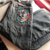 Custom Denim Ed hardy jeans 36x34 embroidered
