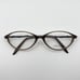 Cote D’Azur Miranda Oval Horn Full Eyeglass Frames Metal Plastic Brown 51-16-135