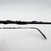 Cote D’Azur Miranda Oval Horn Full Eyeglass Frames Metal Plastic Brown 51-16-135