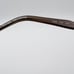 Cote D’Azur Miranda Oval Horn Full Eyeglass Frames Metal Plastic Brown 51-16-135
