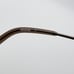 Cote D’Azur Miranda Oval Horn Full Eyeglass Frames Metal Plastic Brown 51-16-135