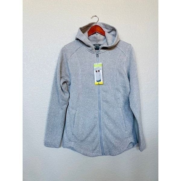 Eddie Bauer Radiator Fleece Hooded Zip Jacket S