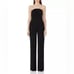Reiss Kristina Bustier Black Jumpsuit Size 4