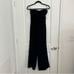 Reiss Kristina Bustier Black Jumpsuit Size 4