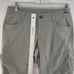 Kuhl Capri Pants Women's Sz 2 Gray Straight Cut Ruched Low-Rise Drawstring