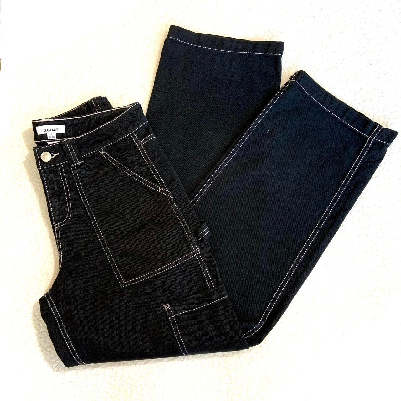 Garage Black Cargo Pants 00