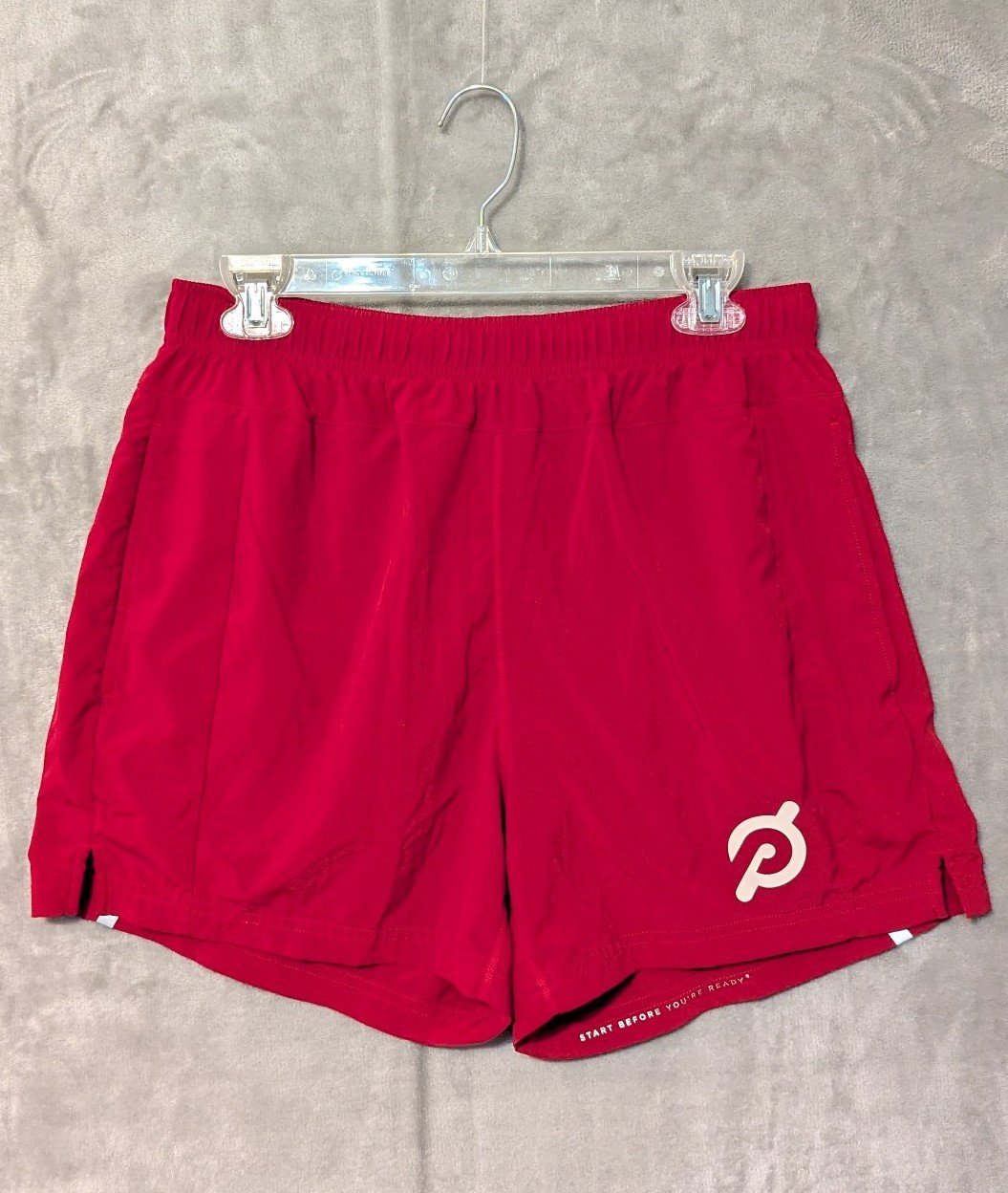 Fourlaps X Peloton Men's Shorts Size L Lined Biking Running Cycling Athletic