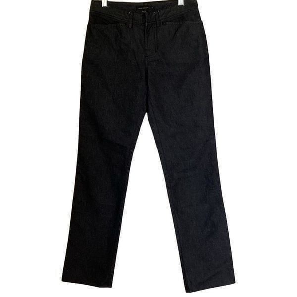 Club Monaco Black Wash Trouser Style Jeans NWOT Size 4