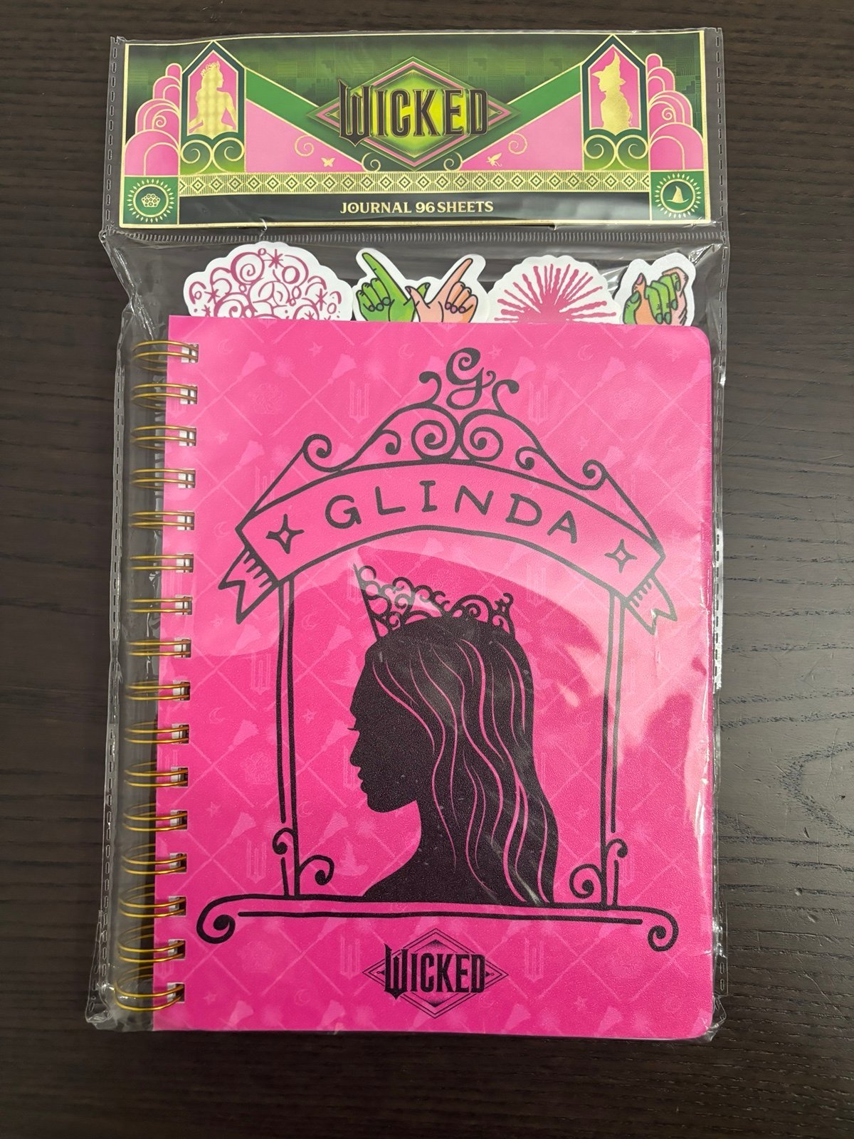 Target Bullseye Wicked Glinda Journal with Tabs