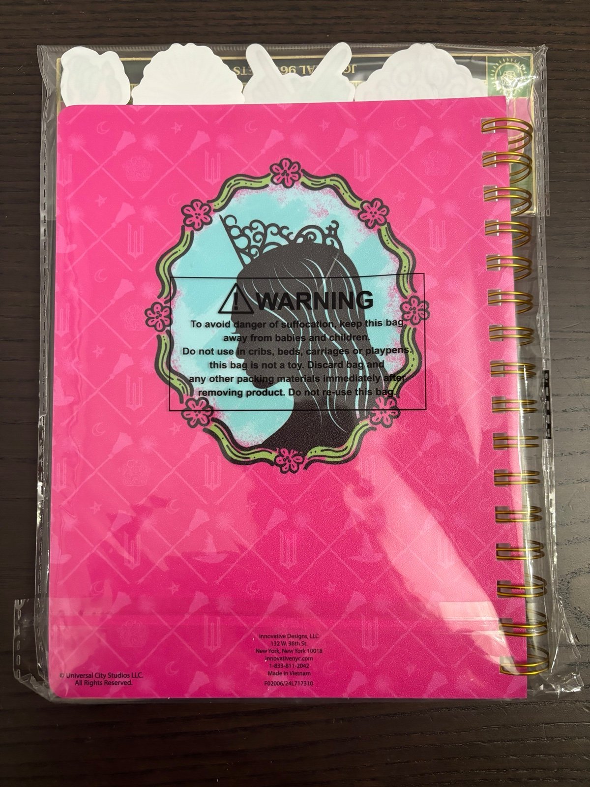 Target Bullseye Wicked Glinda Journal with Tabs - detail