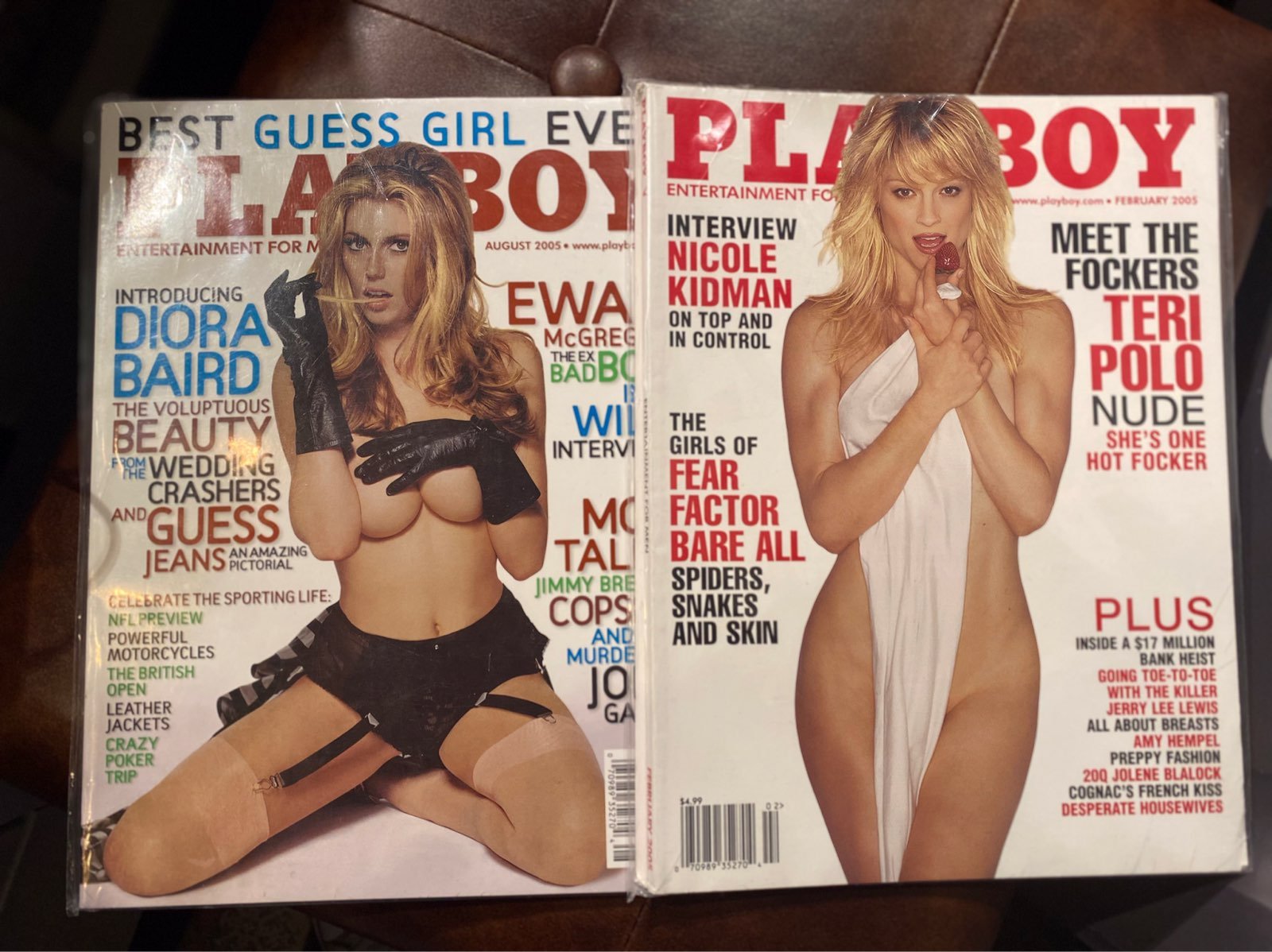Various Playboy Magazines