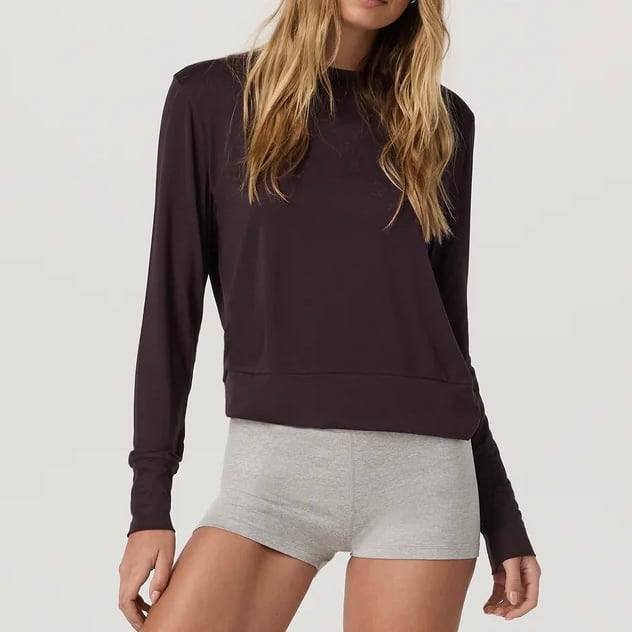 NWT Vuori Daydream Crew - Raisin