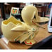 McCoy Pottery Deco Duck Egg 6.5 Flower Pot Planter Original Cold Paint MCM