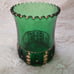 Antique Victorian EAPG Emerald Glass Set. Croesus. 5pc Set. 1898