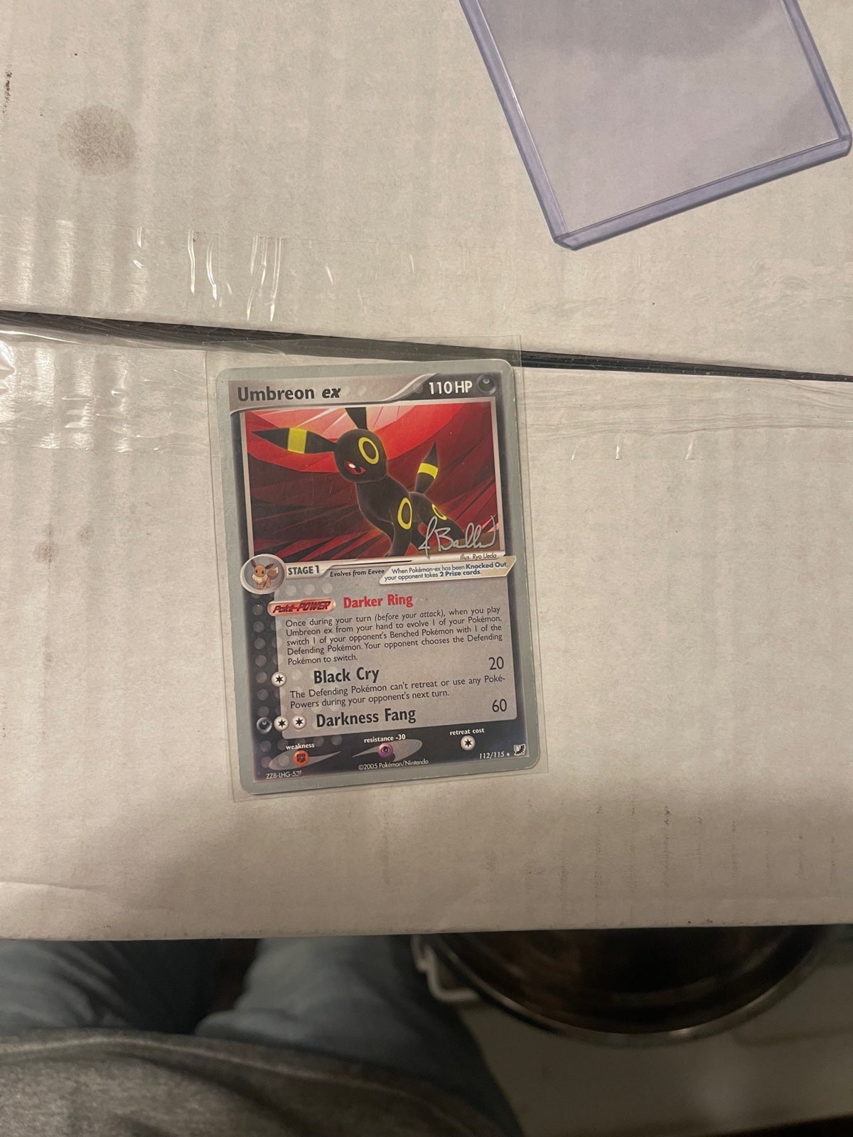 Pokemon umbreon ex