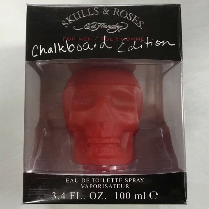 Skulls & Roses Ed Hardy For Men 3.4 FL.OZ / 100 ML EAU DE TOILETTE SPRAY